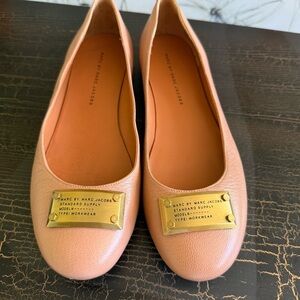 Marc by Marc Jacobs Women's Tan Leather Flats size 40